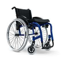 Cadeira de Rodas Star Lite Monobloco - Ortobras - Largura de Assento 45 cm - Azul