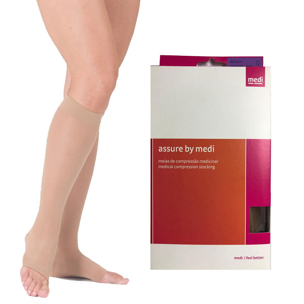 Meia de Compressão Medi Sheer e Soft 20-30 mmHg - Panturrilha (3/4)
