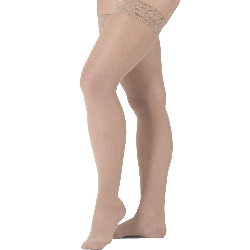 Meia de Compressão Medi Sheer e Soft 20-30 mmHg - Meia Coxa 7/8