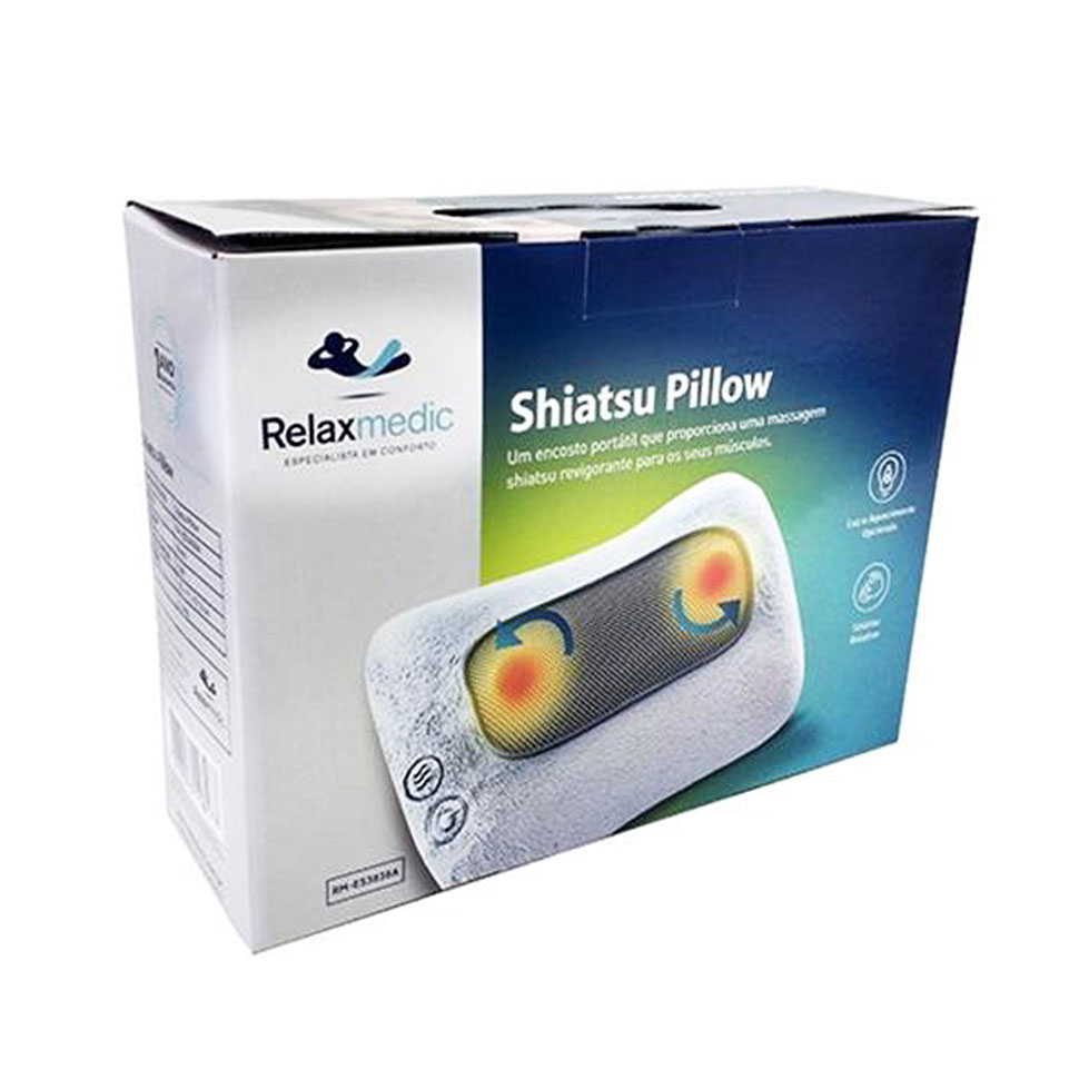 Almofada Massageadora Shiatsu Pillow RelaxMedic 