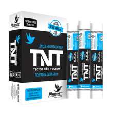 Lençol Hospitalar TNT 100% Polipropileno - Plumax - 10 Unidades