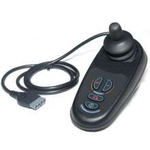 Joystick Controle De Cadeira Motorizada Plug Cinza - Ortobras