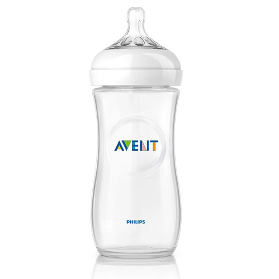 Mamadeira Pétala Transparente - Philips Avent - 330 ml