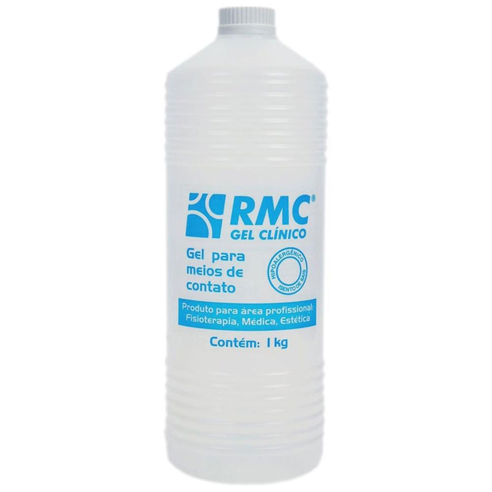 Gel Condutor Incolor - Frasco 1 Litro - RMC