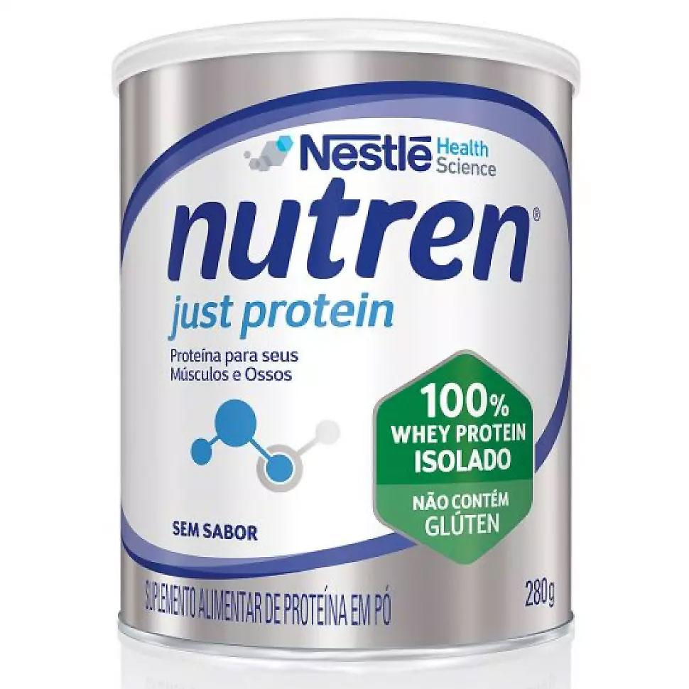 Suplemento Alimentar - Nutren Just Protein Lata 280g - Nestlé