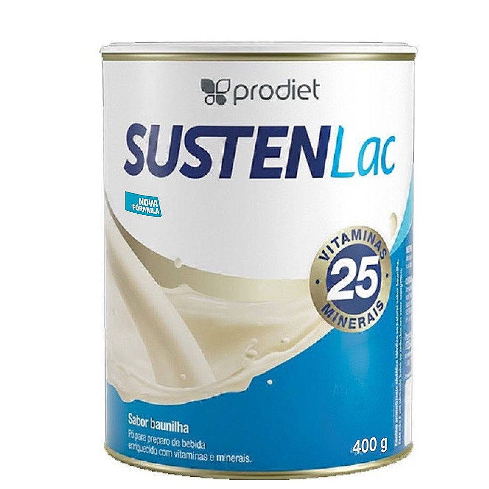 Sustenlac Baunilha 400g - Complemento Lácteo em Pó - Prodiet