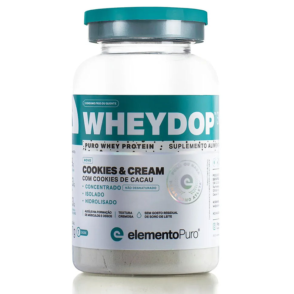 Suplemento Proteico - Wheydop 3W - ElementoPuro - 900 g