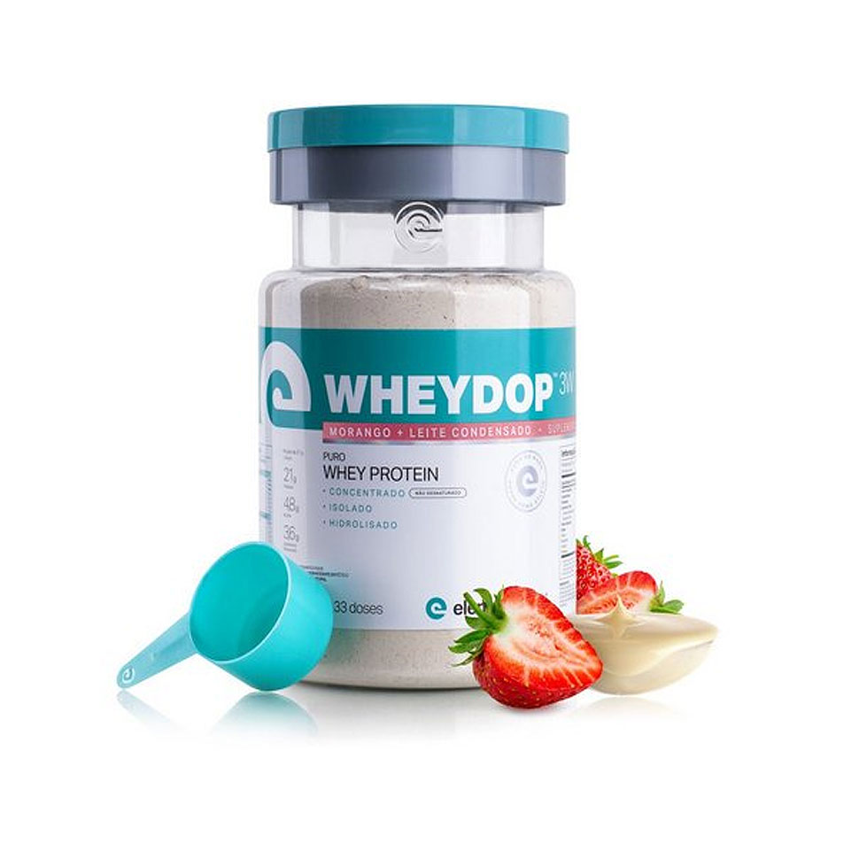 Suplemento Proteico - Wheydop 3W - ElementoPuro - 900 g