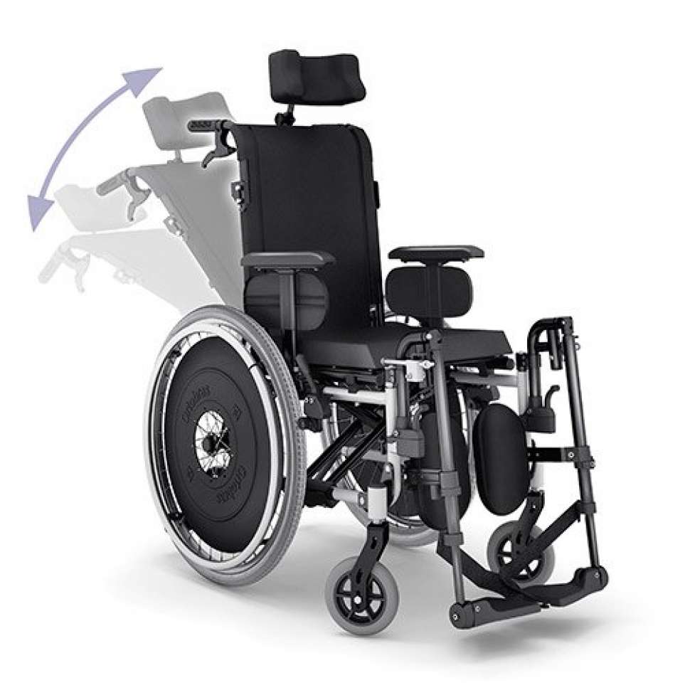 cadeira de rodas reclinável