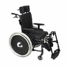 Cadeira de rodas motorizada ULX reclinável 44 cm Preta - Ortobras 