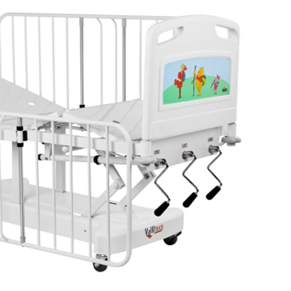 Cama Hospitalar Fowler Infantil Superluxo - Vallitech