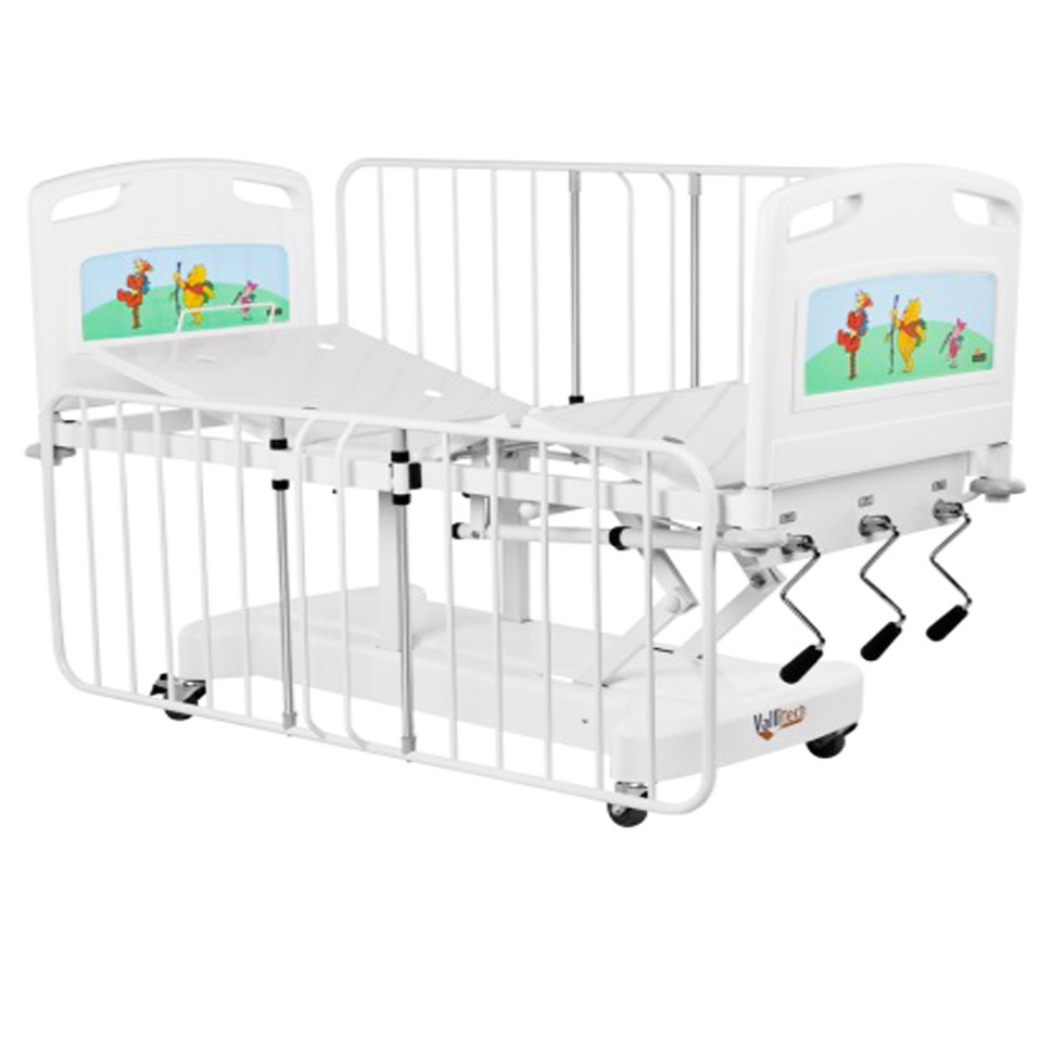 Cama Hospitalar Fowler Infantil Superluxo - Vallitech