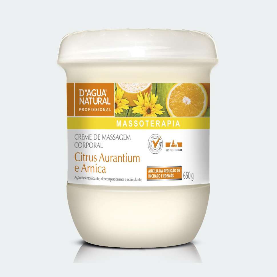 creme para massagem citrus e arnica