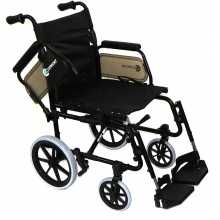 Cadeira de Rodas em Alumínio Compactada Dobrável