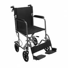 Cadeira de Rodas Leve e Dobrável em Aço