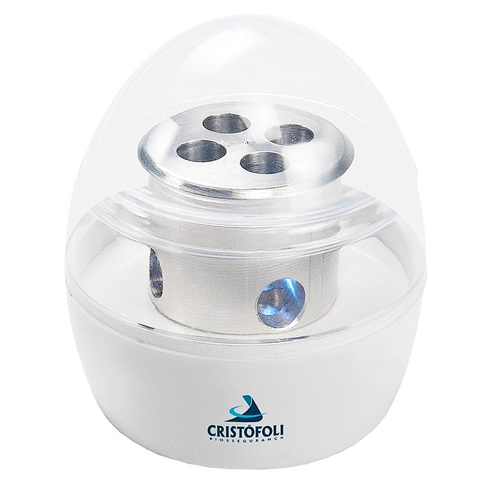 Incubadora Cristófoli Biológica para controle de ciclos de esterilização Autoclaves a Vapor