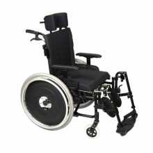 Cadeira de rodas motorizada ULX reclinável 42 cm Preta - Ortobras 