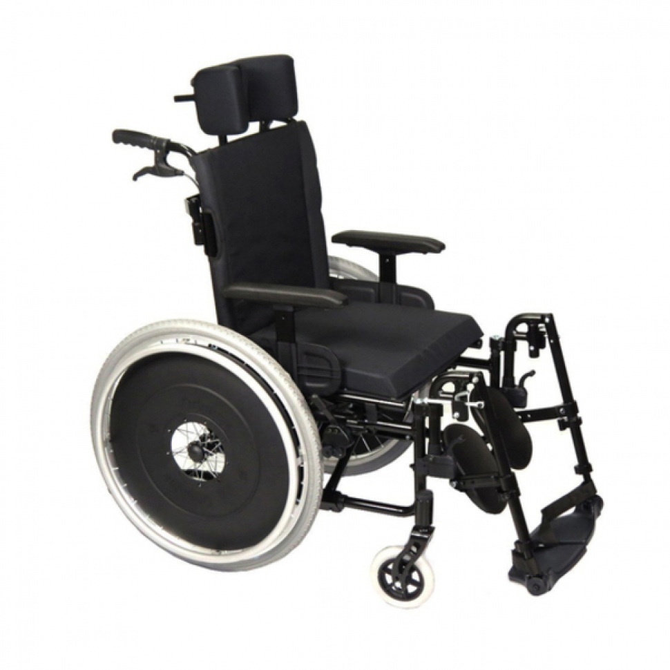 Cadeira de Rodas ULX Reclinável 46 cm Preta - Ortobras