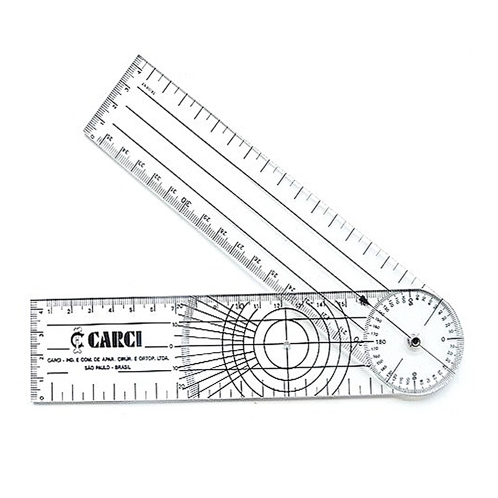 Goniômetro - Carci - PVC - 35 cm