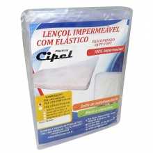 Lençol Impermeável de Solteiro com Elástico - Cipel 