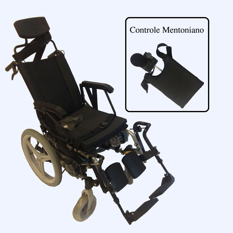 Cadeira de Rodas com Controle Mentoniano